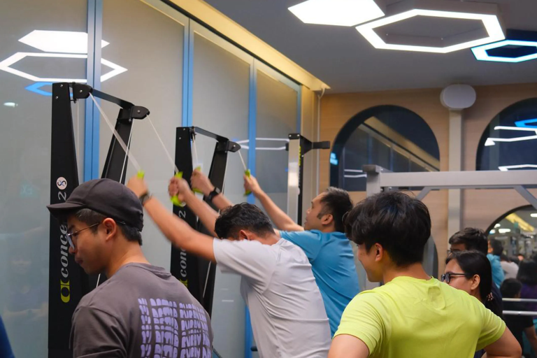 cardio-bootcamp-fitness class-in-infitnity-fitness-studio-singapore